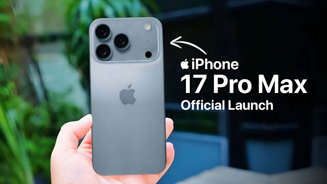 iPhone 17 pro max
